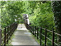 Pipe bridge over River Wear