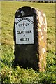 Milestone on the B4211 on Corse Lawn