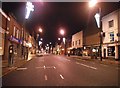 Christmas lights on Barnet High Street