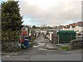 Rear access to properties on Granville and Kingsley Avenues