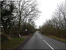 TL2656 : B1046 Meadow Road, Great Gransden by Geographer