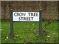 Crow Tree Street sign