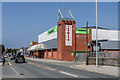 SN5881 : Ystwyth Retail Park by Ian Capper