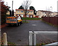 Highway maintenance vehicle, Russell Drive, Newport