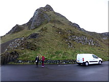 C9444 : Steep hill beside the Giant's Causeway by Kenneth  Allen