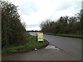 TL2756 : Caxton Road & Greenfields Day Nursery sign by Geographer