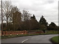 TL2957 : Gransden Road & St.Andrew's Church by Geographer