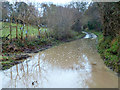 Flooded lane