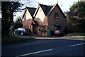 Houses on Tamworth Road near Corley