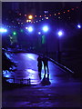 SZ0891 : Bournemouth: a Christmas night stroll by Chris Downer
