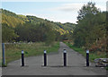 SS9389 : Cycle path in the Ogmore Valley by eswales