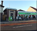 Electricity substation and a Co-operative Food store in  Horfield, Bristol