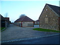 Entrance to the Manor House and farm courtyard in Bignor