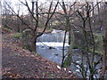 Weir on the Duntocher Burn