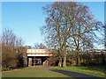 Railway bridge, Tooting Bec Common (2)