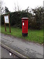 TL3659 : Hardwick Village Map & St.Neots Road Postbox by Geographer
