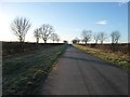 Heath Lane, heading west, Ponton Heath