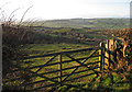 View from the Bromlow Callow road