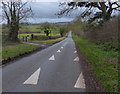 SP6792 : Gumley Road descending towards Langton Brook by Mat Fascione