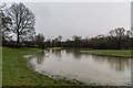 TQ2347 : Flooded River Mole by Ian Capper