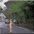 J3731 : Flooding in Bryansford Road, Newcastle by Eric Jones