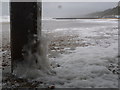 SZ1191 : Boscombe: flying foam under the pier by Chris Downer