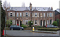 Altrincham - houses at southern end of Oxford Road