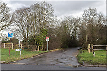 TQ3198 : Flash Lane, Clay Hill, Enfield by Christine Matthews