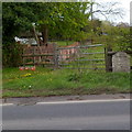 Old milestone near Wharf House NE of Leominster