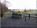 Path junction near Stamfordham Road