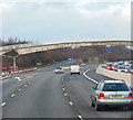 M1 northbound towards junction 35