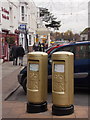 Stratford-upon-Avon: postboxes № CV37 104 & 105, Bridge Street