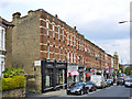 Shopping parade, Leopold Road, Wimbledon