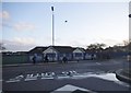 Sports pavilion on White Hart Lane