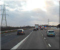 M1 northbound at junction 33