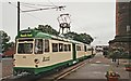 SD3348 : Blackpool Progress Twin Car tram & trailer nos. 674 & 684, Pharos Street, Fleetwood, Lancs by P L Chadwick