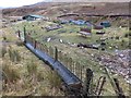 Farm store and buildings by Allt na Faing