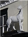 TL8741 : The white horse, The White Horse, North Street, CO10 by Mike Quinn