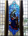 Stained glass window, St. Dunstan