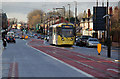 SJ9198 : Tram on Droylsden Road by Alan Murray-Rust