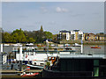 River view towards Broomhouse Dock