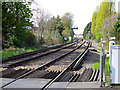 Waterloo to Wokingham Junction line west of Barnes