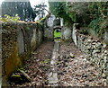 SS7592 : Ruins of the old church of St Baglan, Baglan by Jaggery
