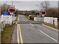 Fountain level crossing near Aberkenfig