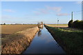TF2556 : Catchwater Drain near Bridge Farm by J.Hannan-Briggs