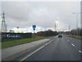 A583 Riversway and pylons looking west