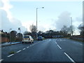 Nearing Preston New Road roundabout