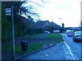 Weybourne Road enters Weybourne from the south