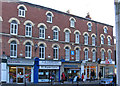 Gloucester - shops on north side of St Aldate Street