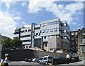 Charles Clifford Dental Hospital, viewed from Tree Root Walk, Sheffield